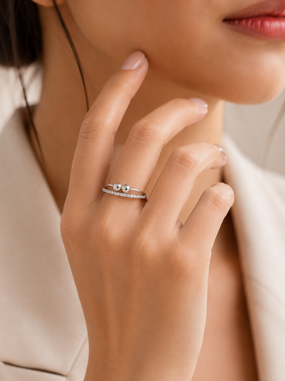 Infinity Halo Ring