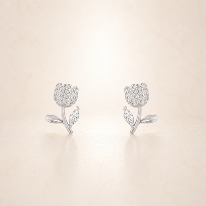 Rose Bloom Earrings