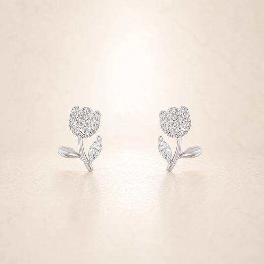Rose Bloom Earrings