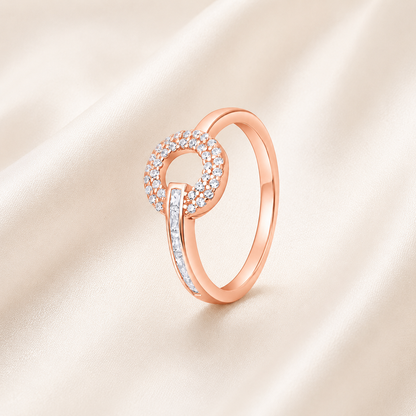 Eternal Halo Ring | Rose Gold
