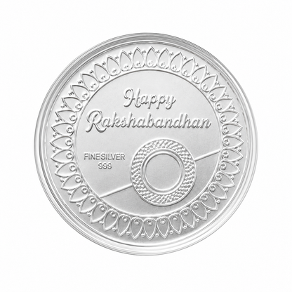 Raksha Bandhan Silver Coin 1 gm