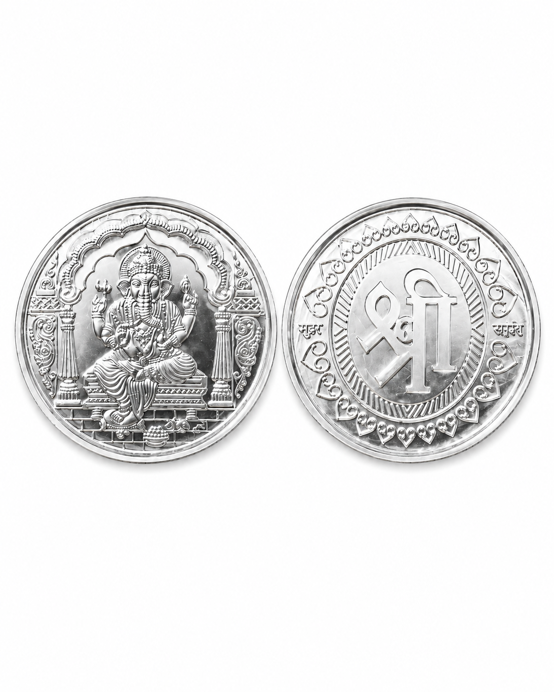 Ganesh Ji Silver Coin 5 gm