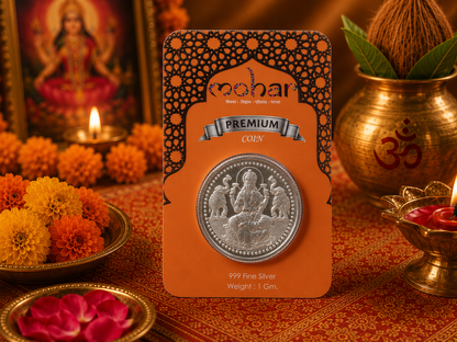 Laxmi ji Silver Coin 1 gm