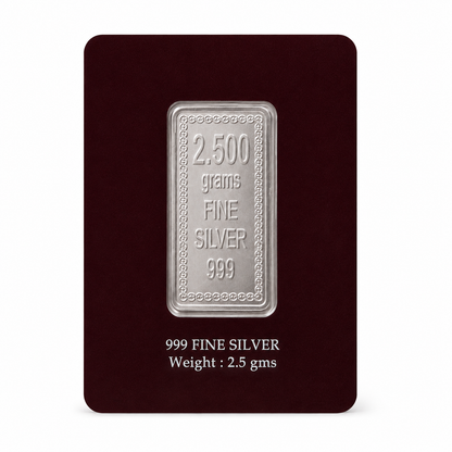 Silver Bar 2.5 gm