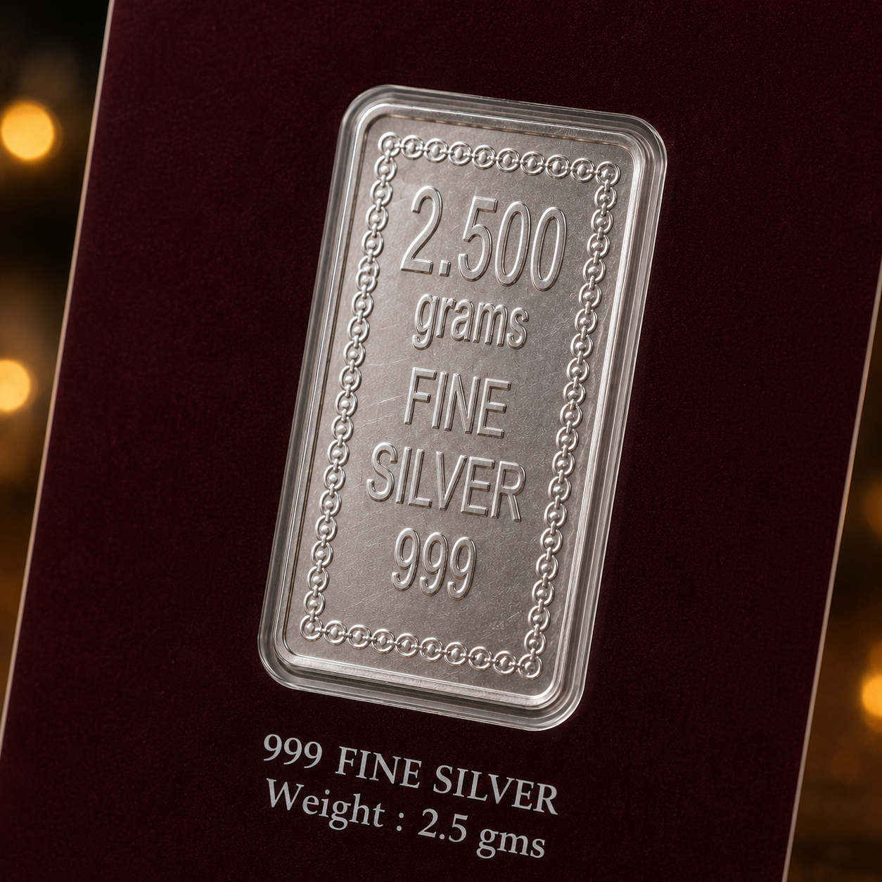 Silver Bar 2.5 gm