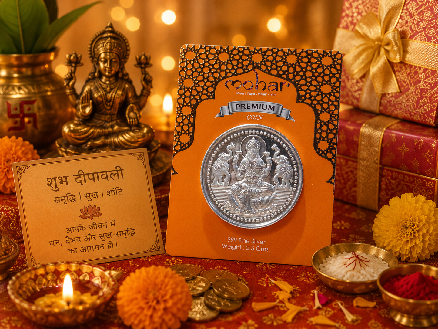 Laxmi Silver Coin 2.5 gm