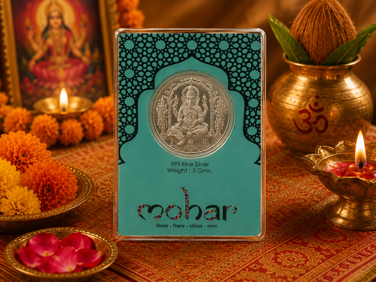 Ganesh Ji Silver Coin 5 gm