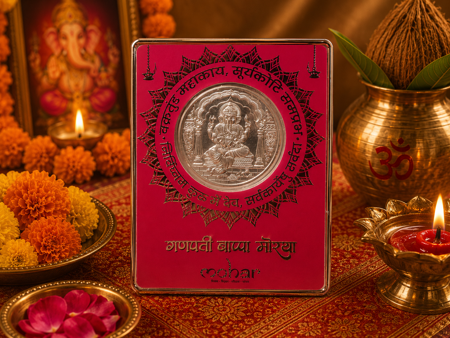 Ganesh Ji Silver Coin 1 gm