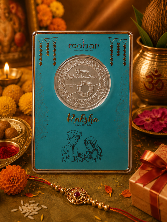 Raksha Bandhan Silver Coin 1 gm