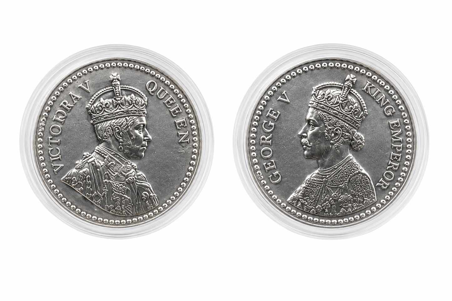 Raja Rani Silver Coin 2 gm