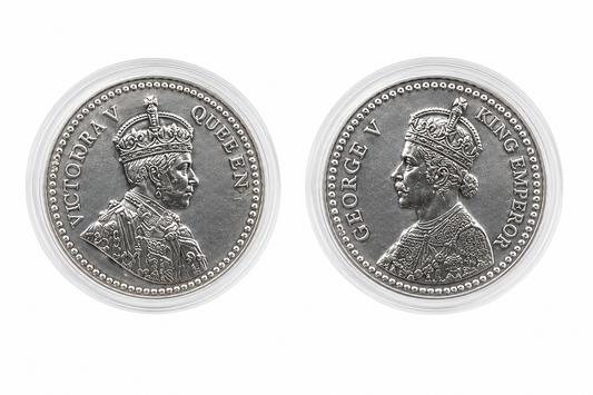 Raja Rani Silver Coin 2 gm
