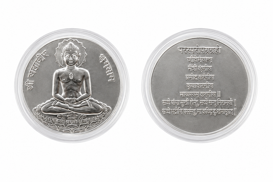 Gautam Buddha Silver Coin 2 gm