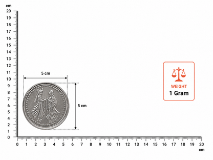 Wedding Silver Coin 1 gm