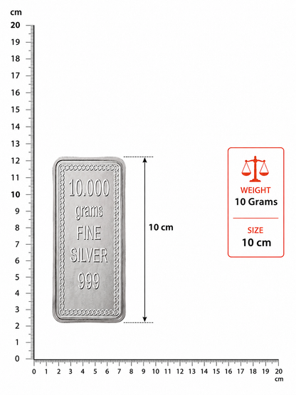 Silver Bar 10 gm