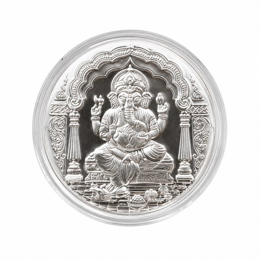 Ganesh Ji Silver Coin 1 gm