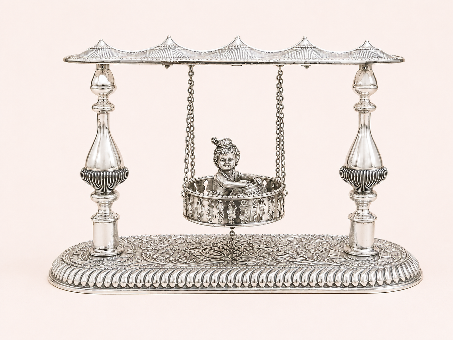 Gopal Silver Palki