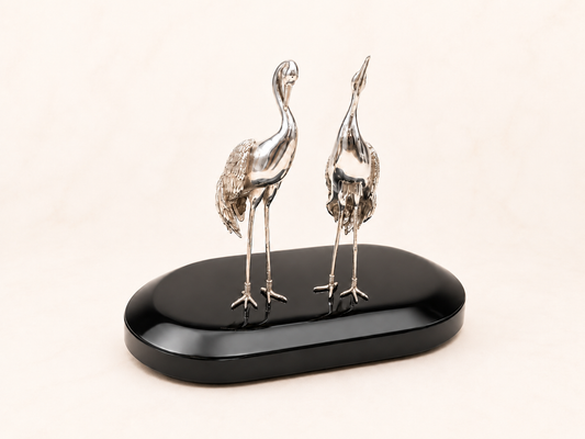 Silver Swan Centerpiece