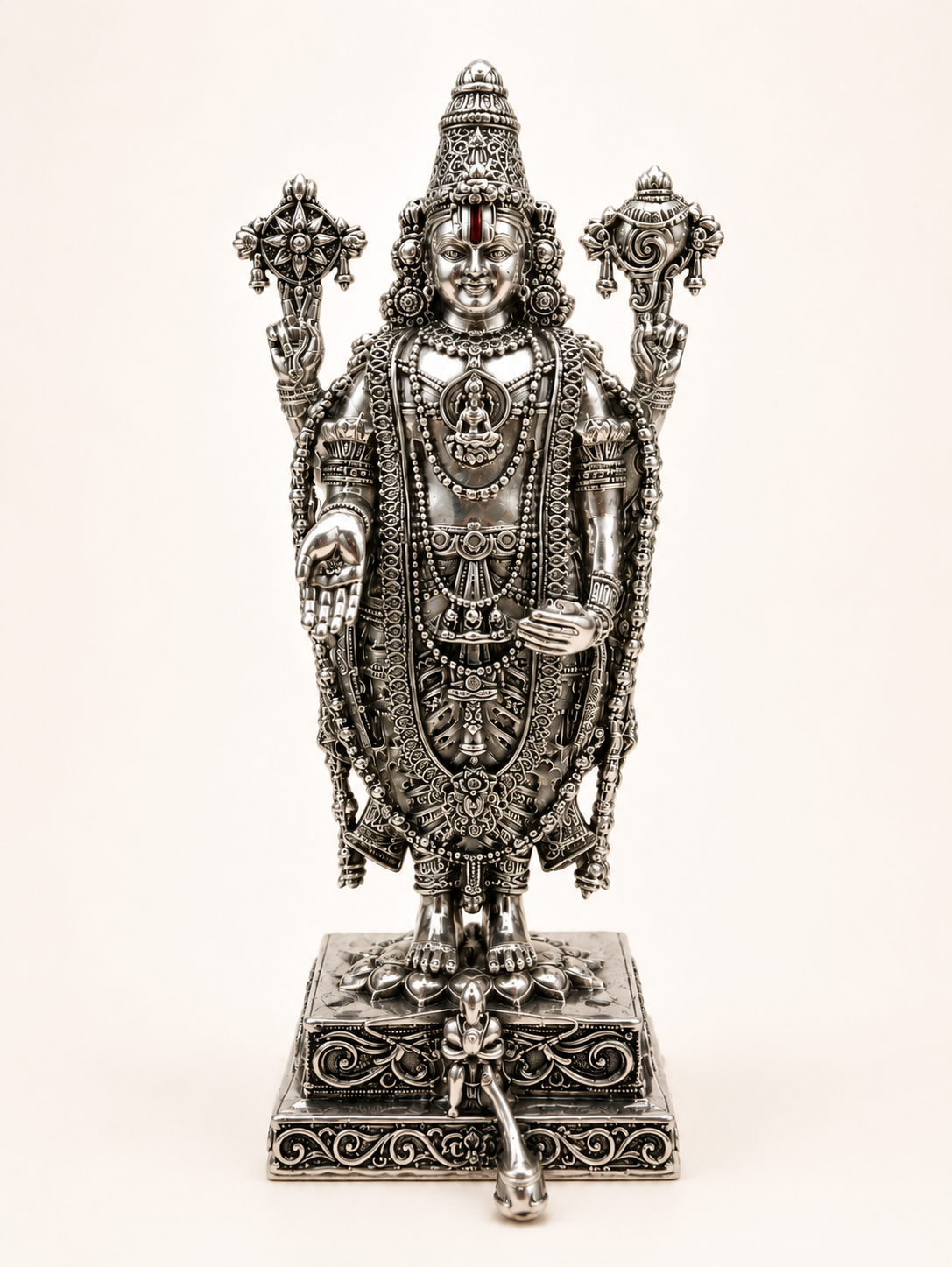 Tirupati Balaji Silver Idol (BIG)