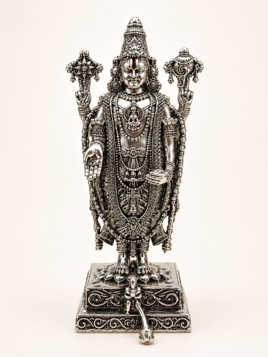 Tirupati Balaji Silver Idol (BIG)