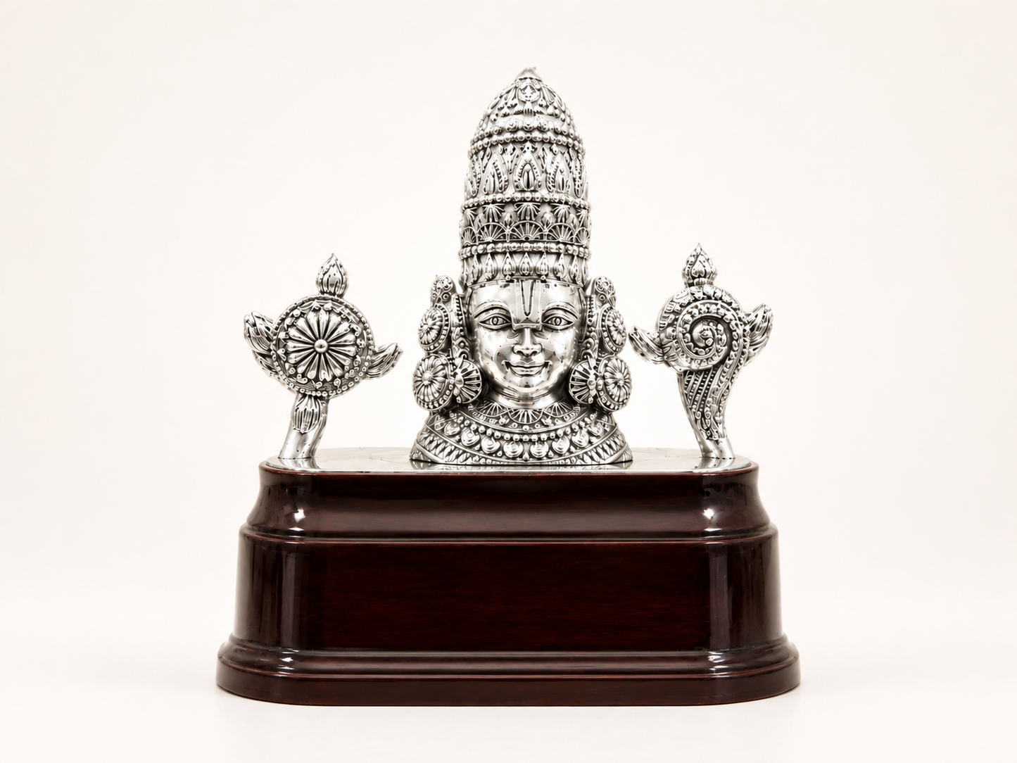Tirupati Balaji Silver Idol