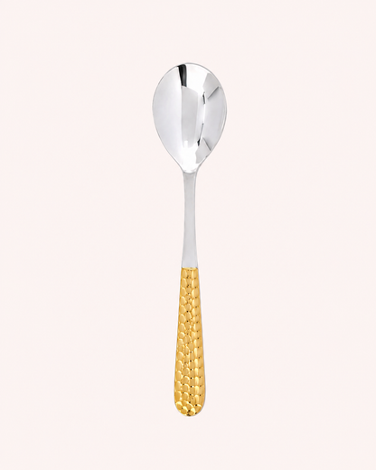 Dinner Spoon - Hammered Dinner Set
