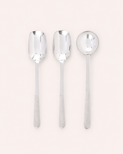 Serving Spoon - Geometric Dinner Set