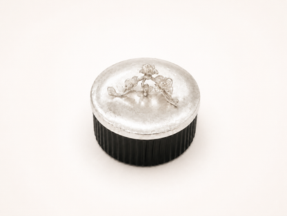 Silver Flower Pot Set