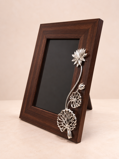 Lotus Cascade Photo Frame | Small