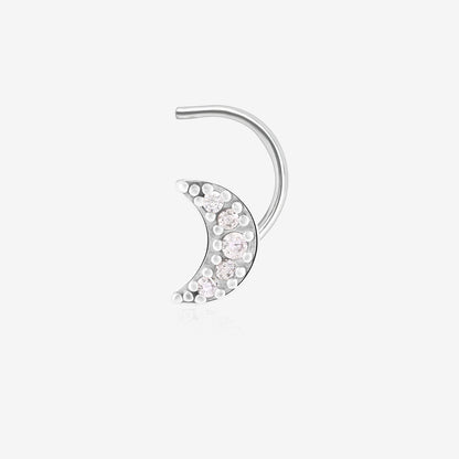Crescent Moon Nosepin