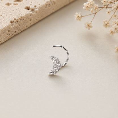 Crescent Moon Nosepin