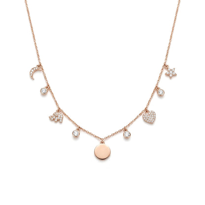 Celestia Charm Necklace