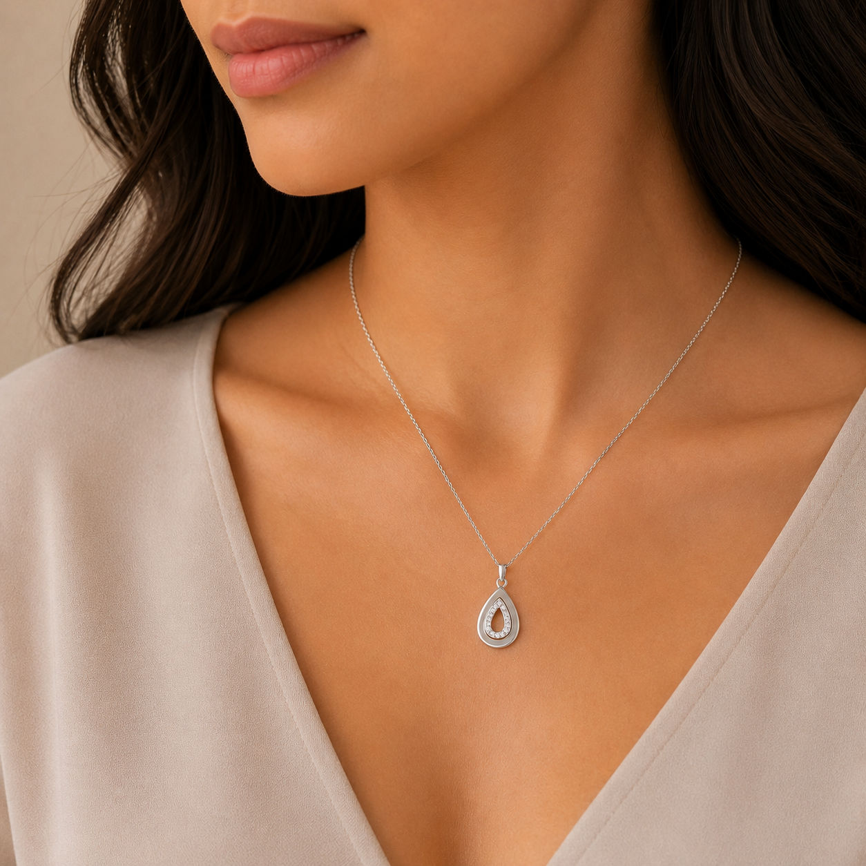 Dewdrop Radiant Pendant