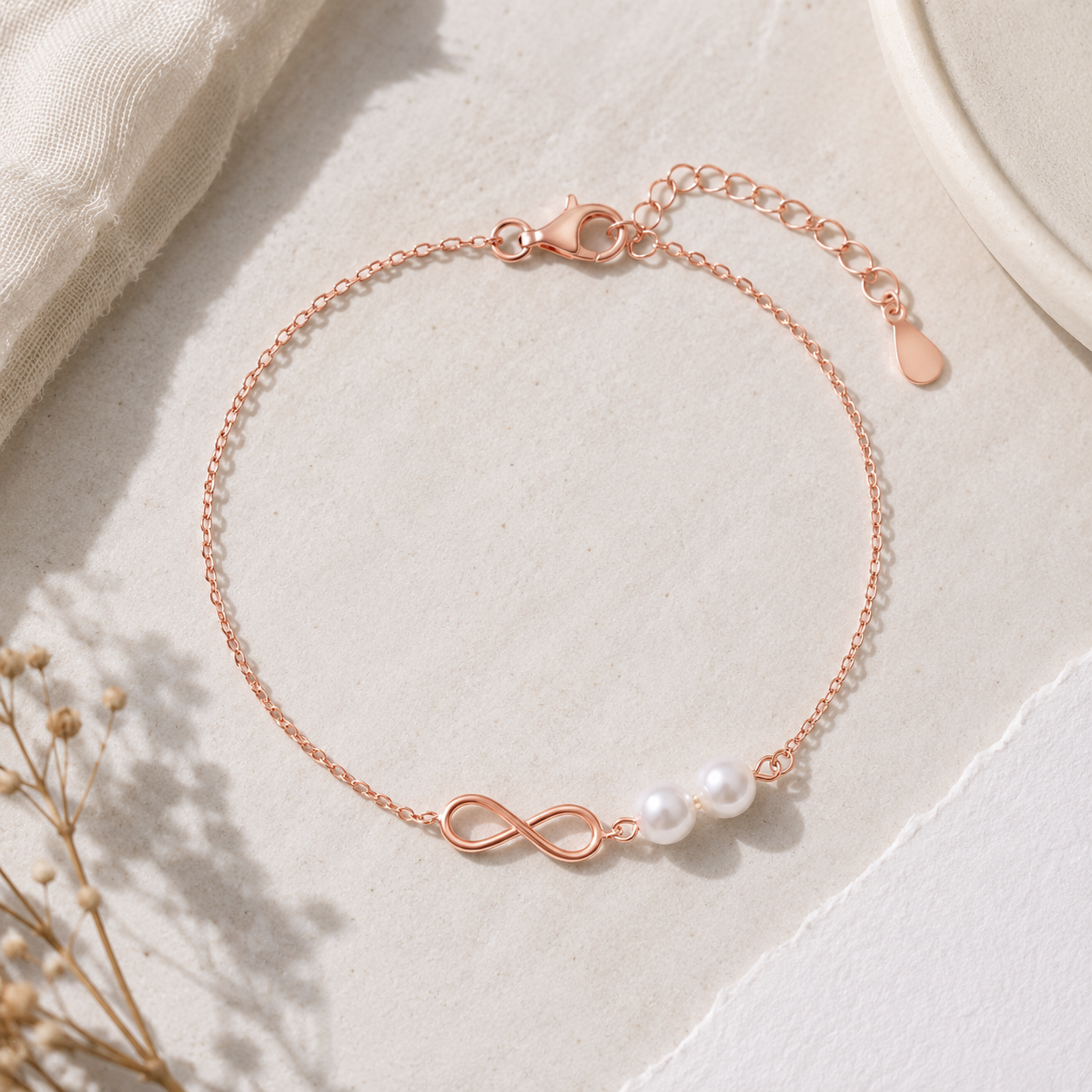 Endless Love Pearl Bracelet