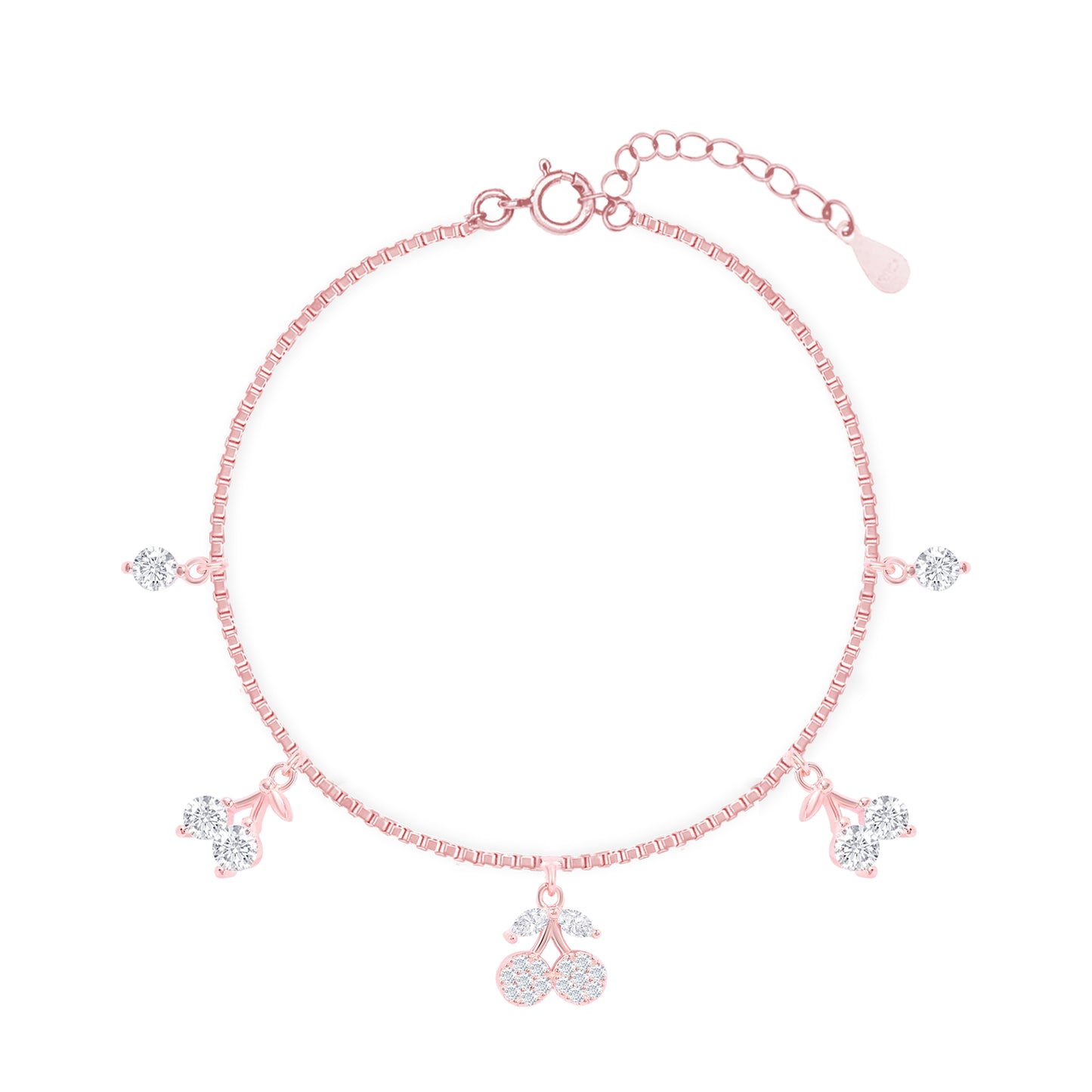 Scarlet Cherry Bracelet