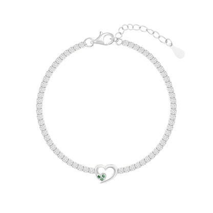 Eternal Love Tennis Bracelet