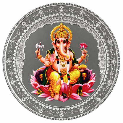 Ganesha 20gm Silver Coin | MMTC PAMP