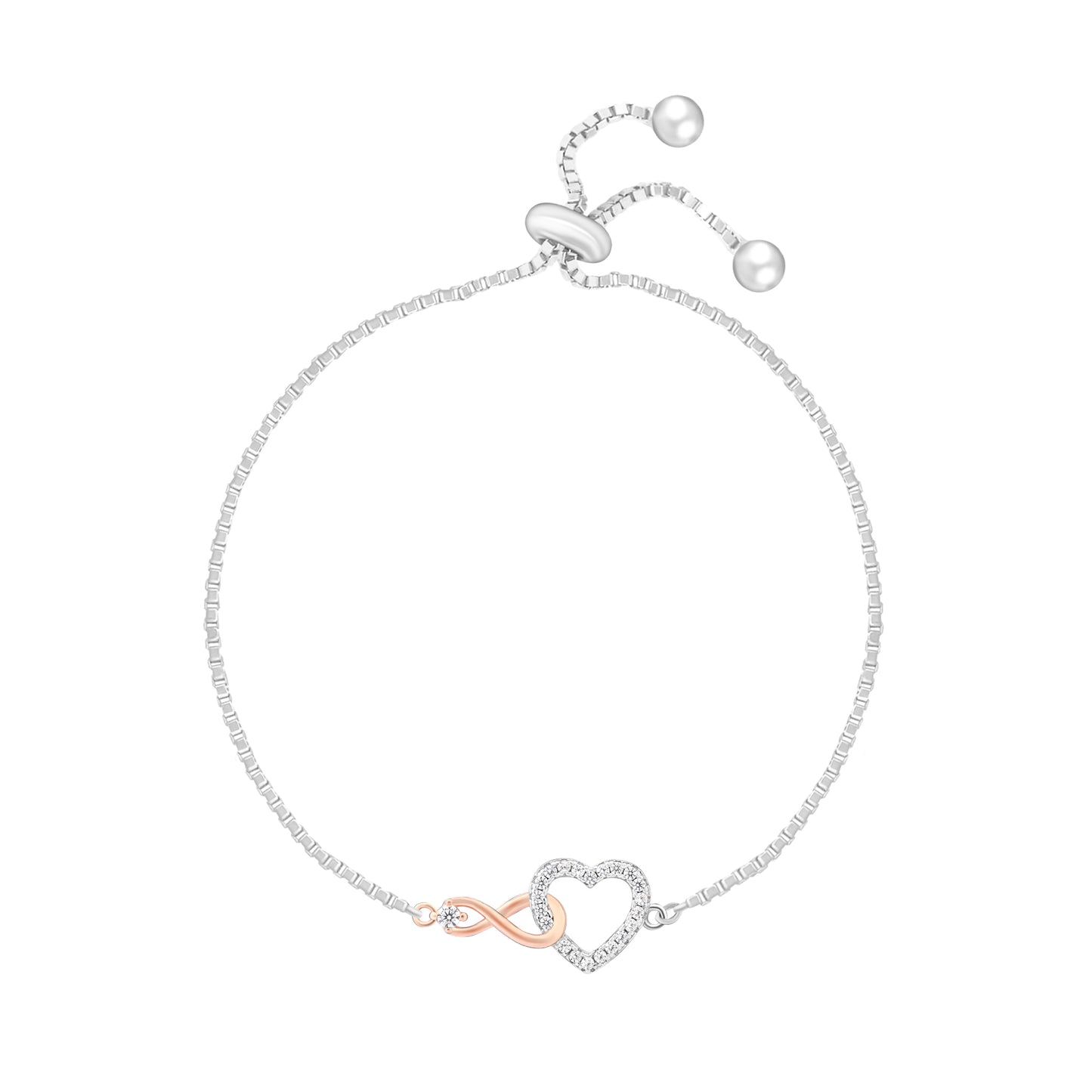 Infinity Heart Bracelet