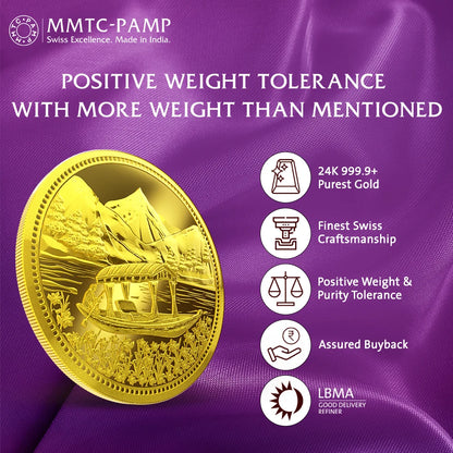 5g Heaven On Earth Gold Coin 24K (999.9+) Purest