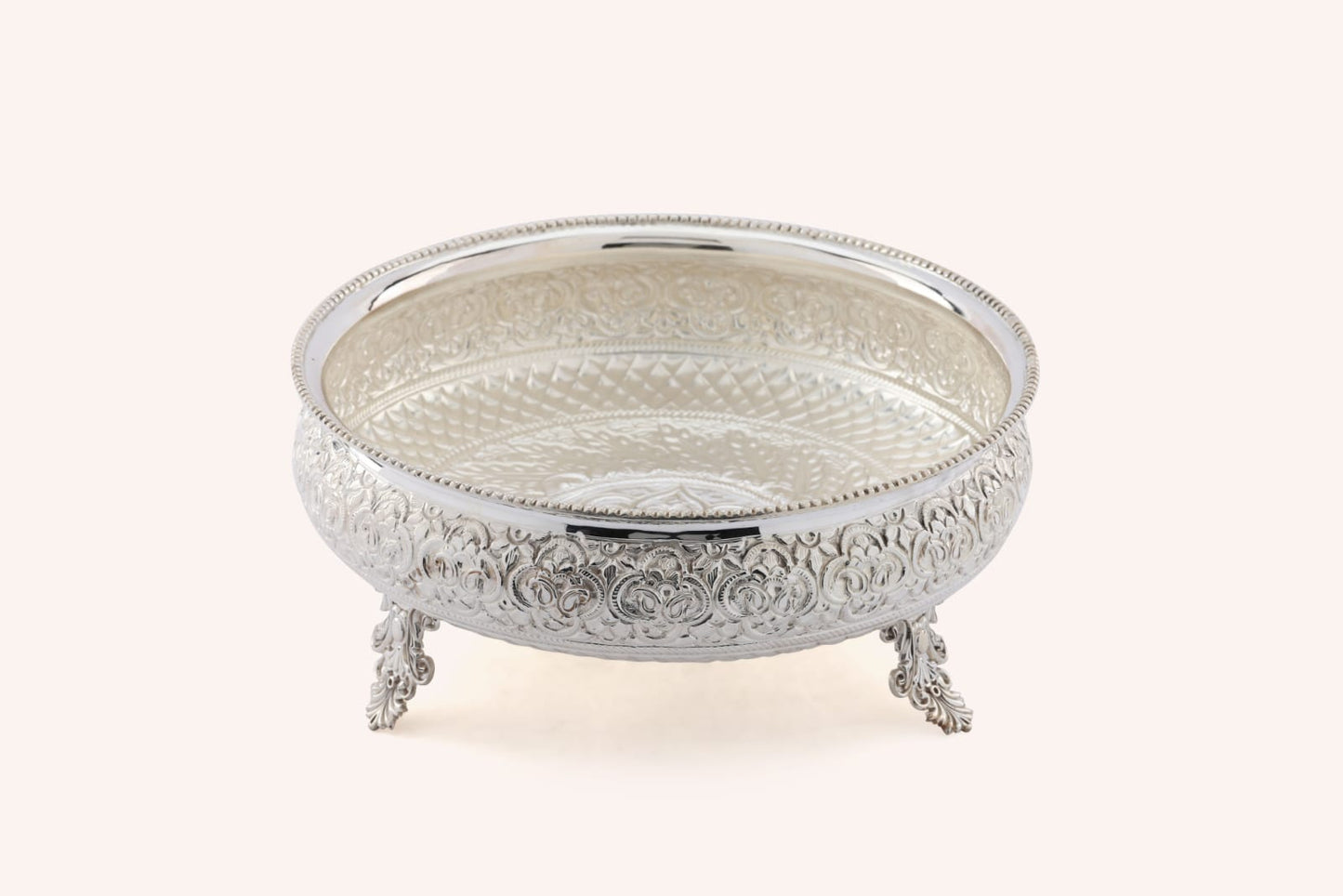 Nakshi Silver Urli