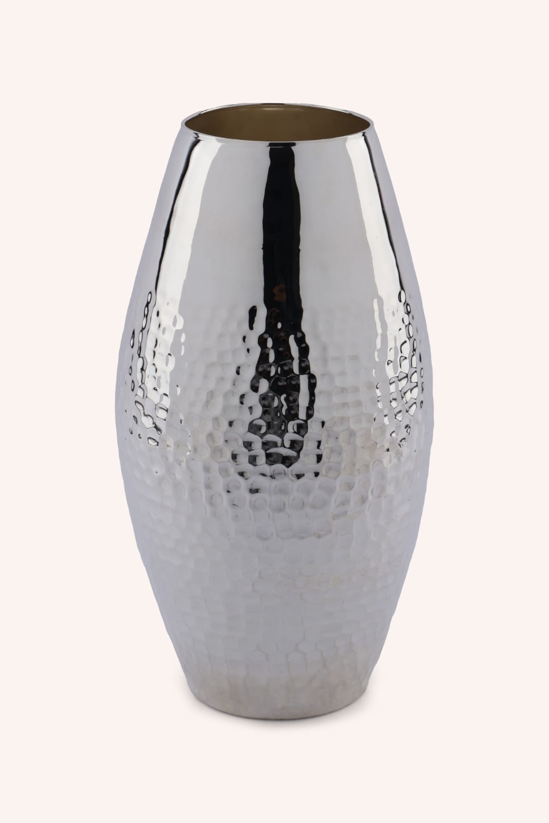 Hammered Silver Vase