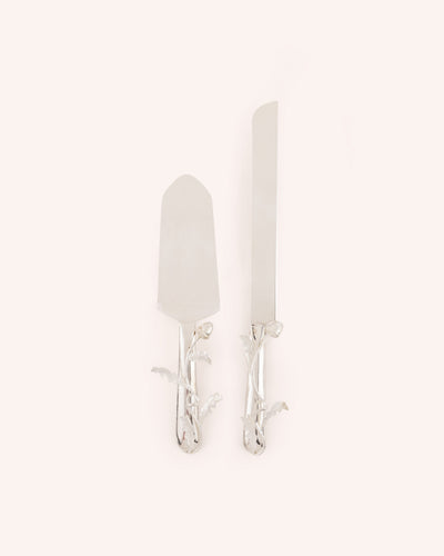 Acorn Cake Knife & Lifter (Set of 2)