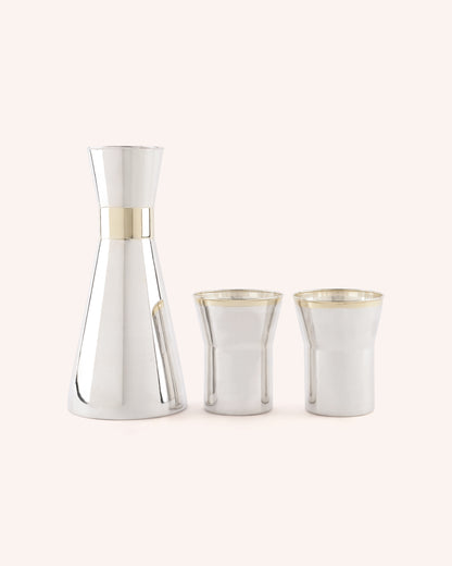 Polished Silver Jug Set