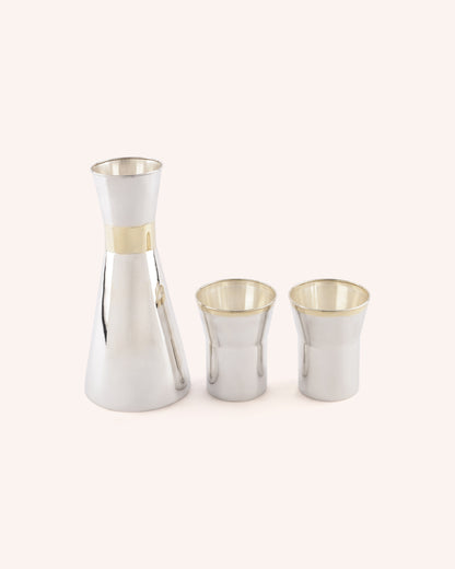 Polished Silver Jug Set