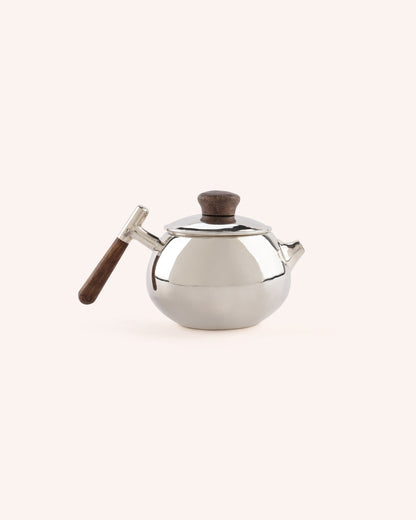 The Oak & Silver Tea Set (Set of 6)