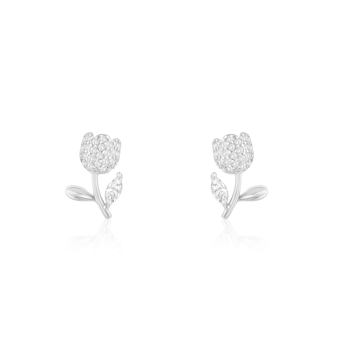 Rose Bloom Earrings