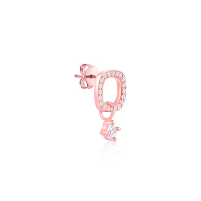Aurelle Drop Stud Earrings