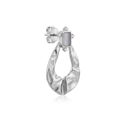 Artisan Silver Drop Earrings