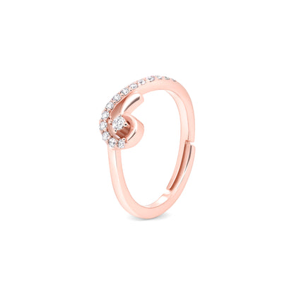 Celestial Loop Ring | Rose Gold