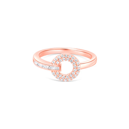 Eternal Halo Ring | Rose Gold