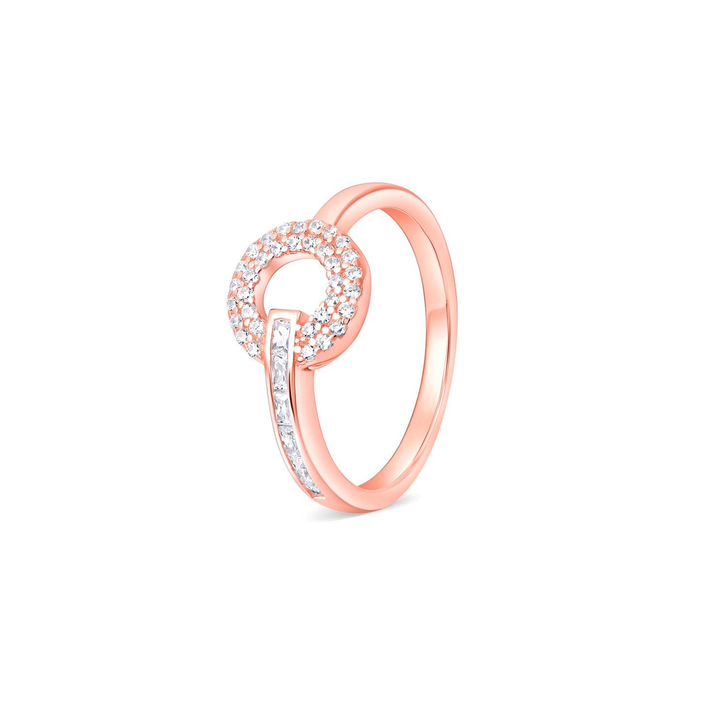Eternal Halo Ring | Rose Gold